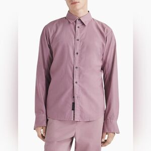 Rag & Bone Men's Fit 2 Engineered Oxford Shirt Size XL